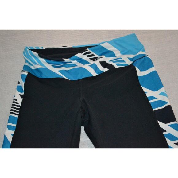 27366 Brooks Running Gym Pants Workout Capris Black Size Small Womens - Picture 3 of 6